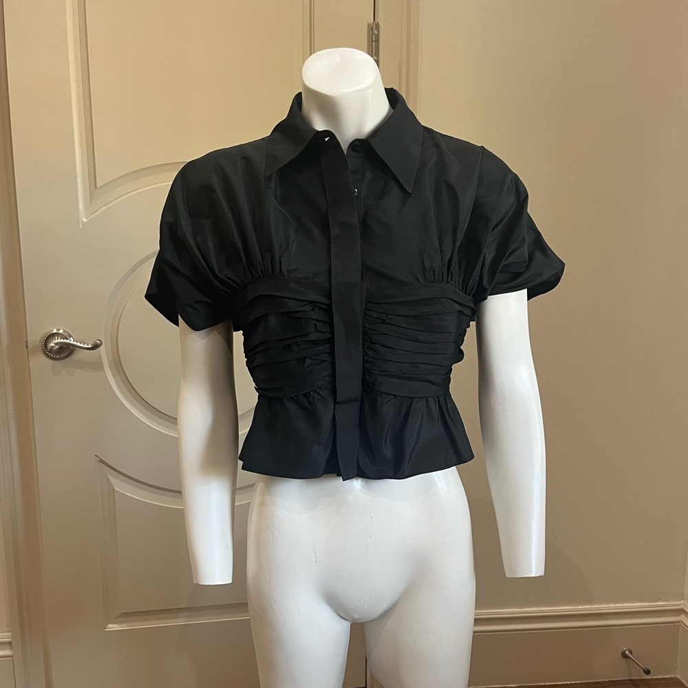 Alexis Arina touched crop blouse size L